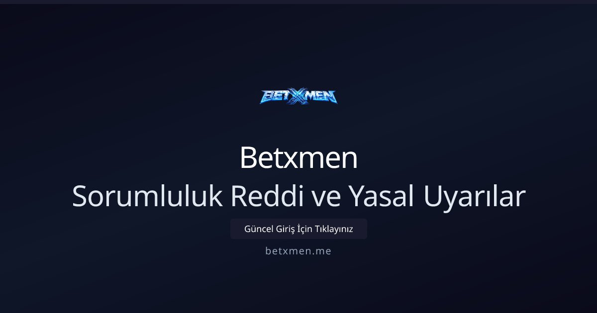Beygir Bet Sorumluluk Reddi ve Yasal Uyarı - Beygir Bet